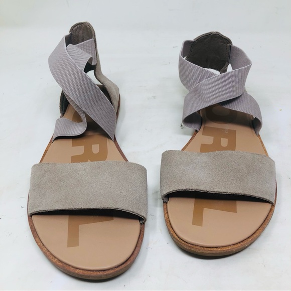 Sorel Suede & Elastic Sandals - Picture 3 of 7